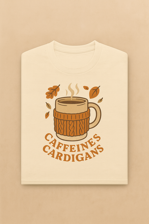 Caffeines Cardigans T shirt
