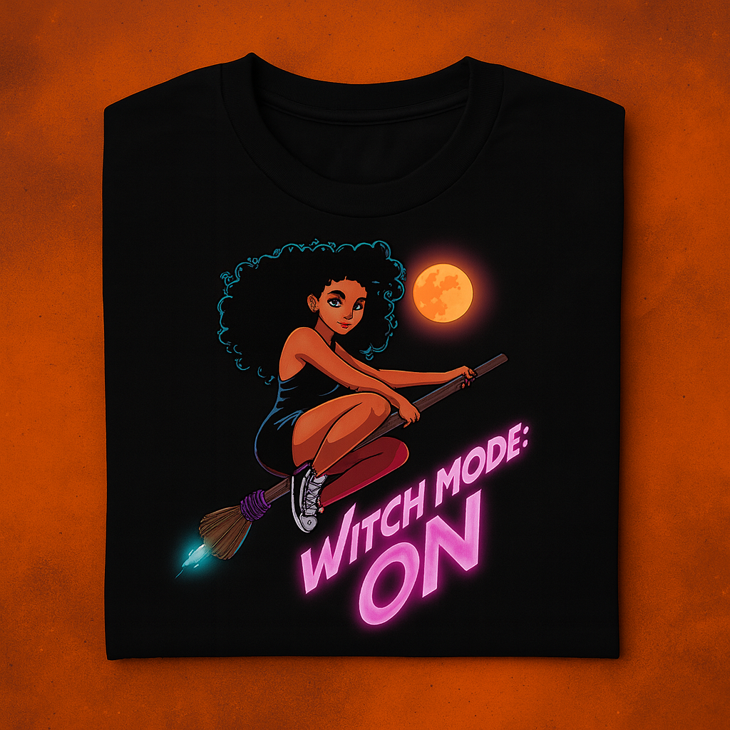 Witch On T Shirt